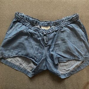 Jessica Simpson Jean Maternity Shorts